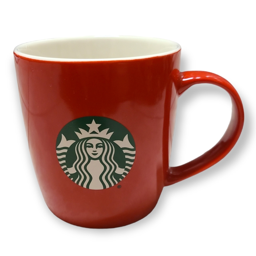 Starbucks Red and White 2021 Holiday Mug